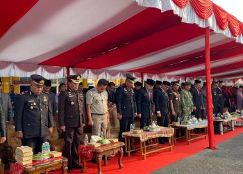 Pemkab Pasbar Gelar Upacara Hari Kesaktian Pancasila, Serahkan Bantuan Pemulihan Ekonomi