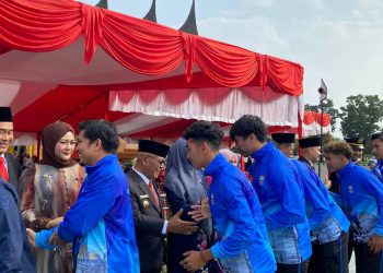 560 Kontingen Porprov XVI Pasbar di Lepas, Tekankan Sportivitas dan Jaga Nama Baik Pasbar