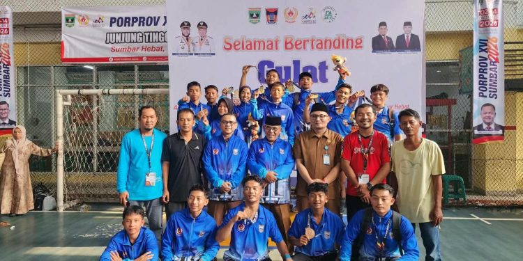 Gulat Jadi Cabor Penyumbang Emas Pertama Pasbar di Porprov XVI Sumbar 2026
