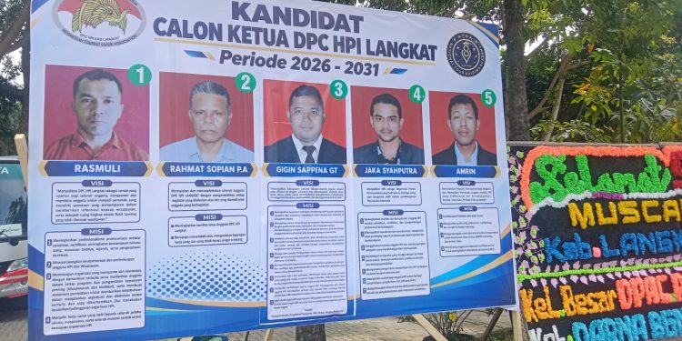 Muscab HPI Langkat Memanas, LPJ Diguyur Interupsi, Amrin Kembali Terpilih