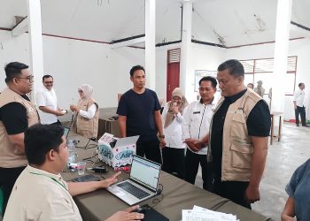 Wabup M Ihpan Bersama Dandim dan Anggota DPRD Pasbar Pantau Pelaksanaan Pilwana, Pastikan Berjalan Kondusif