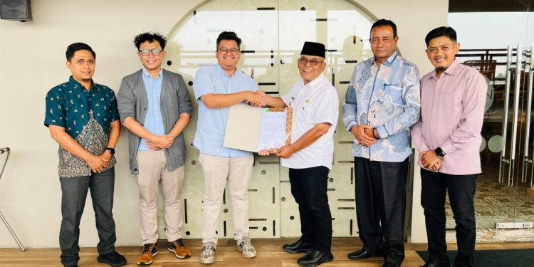 Pemkab Pasaman Barat Serahkan Aset untuk Pembangunan SNT, Anggaran Awal Rp340 Miliar