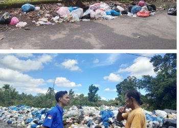 Bau Menyengat Kepung Perkantoran KPU-Disdukcapil Pasbar, KNPI Desak DLH Bertindak