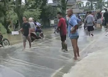 Banjir Besitang Kian Mengancam, Air Tembus Jalinsum Medan–Aceh, Warga Mulai Mengungsi