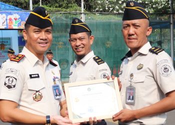 Gagalkan Penyelundupan Barang Terlarang Dua Pegawai Rutan kelas 1 Jakarta Pusat Diganjar Penghargaan