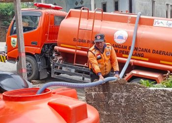 BPBD Pemalang Buka Suara Tentang Truk Tangki di Mereng  Bukan Untuk Kepentingan Pilkades