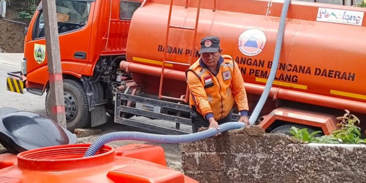 BPBD Pemalang Buka Suara Tentang Truk Tangki di Mereng Bukan Untuk Kepentingan Pilkades