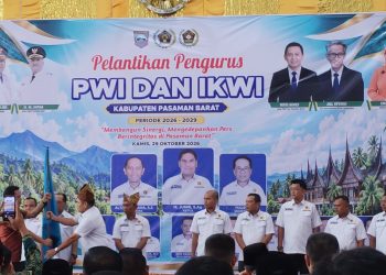 Resmi Dilantik, PWI Pasaman Barat Siap Perkuat Profesionalisme dan Integritas Pers