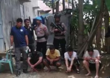 Pabrik Sabu Berkedok Dua Ruko di Pidie Digerebek, 1,2 Ton Sabu Cair Disita, 11 Orang Diciduk