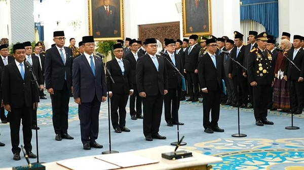 Resuffle Kabinet, Ini Daftar Lengkap Pejabat yang Dilantik Prabowo