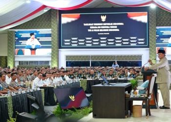 Prabowo Ungkap Alasan Kumpulkan 800 Perwira Tinggi TNI dan Polri di Istana